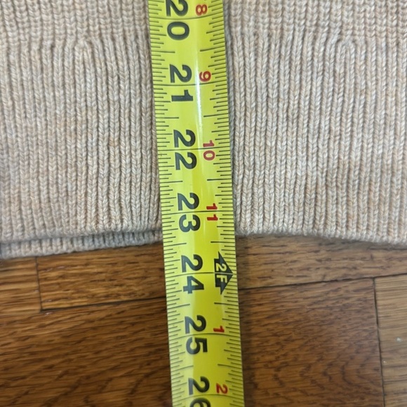 NWT Talbots Textured V Neck Pullover Tipped Cotton Blend Sweater Academia Large - Picture 9 of 9